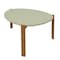 Manhattan Comfort Round Oval End and Coffee Table Set of 2, 50.55 in L, MDF, Pistachio Green 2-82735-GR - alternate 6